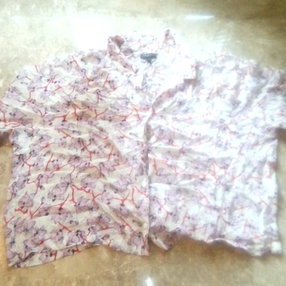 RAG & BONE VISCOSE BUTTON DOWN BLOUSE - Picture 5 of 8